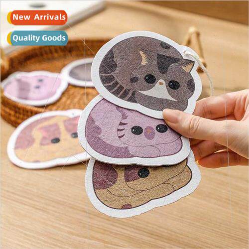 Compressed Dishwashing Wood Pulp Cotton Kchen Absorbent Magi