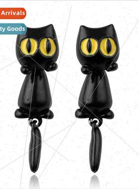 Korean  cute naughty big eyes kty long tail pendant spl crea
