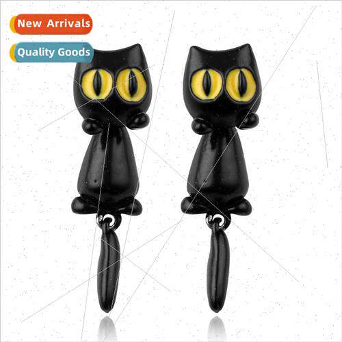 Korean  cute naughty big eyes kty long tail pendant spl crea