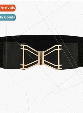 Women Europe fashion versatile dresses sweaters waisted outs