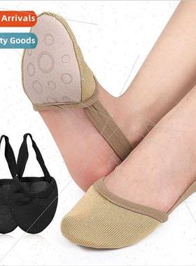 Semi-palm toe cap yoga dance practice soft sole efoot pad sw