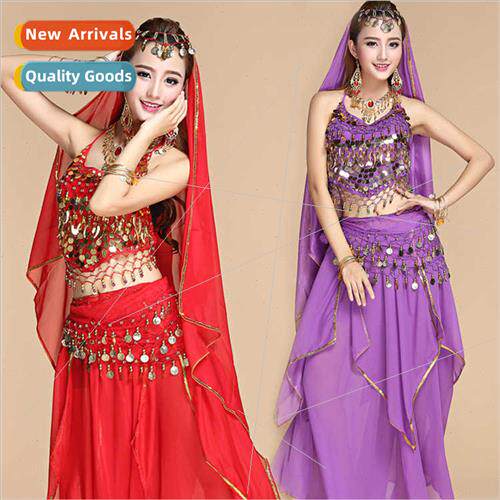 Belly Dance Practice Set Ethnic Dance Costumes Indian Dance