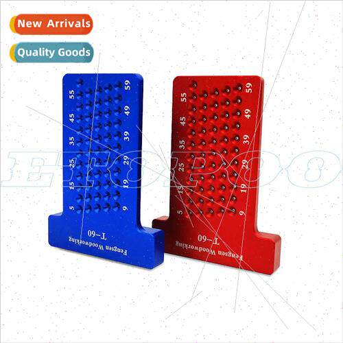 T60 Woodworking Scribing Ruler Hole Scribe Woodworking Scrib
