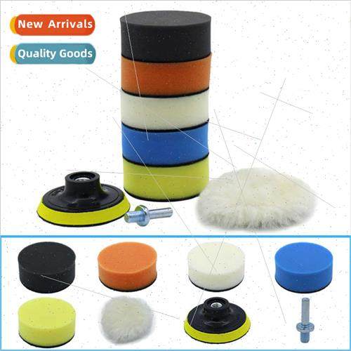 Car beauty polishing waxing polyester sponge wheel 8pcs set