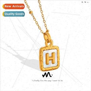 Natural Whe che Hundreds Letter Necklace Shell Fashion Sea