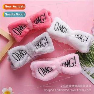 makeup ties wash hair OMG women face bands