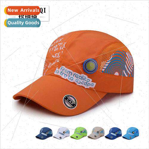 summer children excursion sunshade quick dry cap male female
