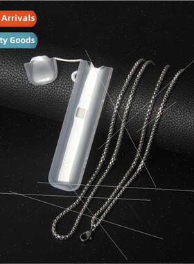 适用Leumi Cigarette Case Metal Chain Protective Case 适用LAM