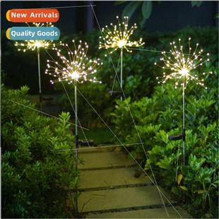 wire lights lawn Solar plug waterprocopper ground outdoor