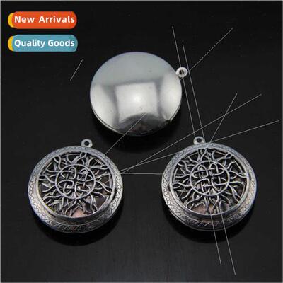 Europe magic box pendant DIY jewelry accessories root beard