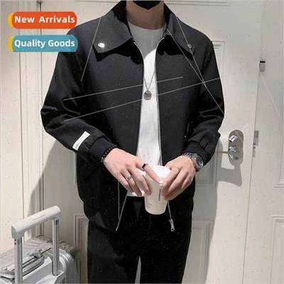 Jacket men spring fall 2023 new gangster handsome tide senio