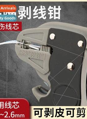 Multifunctional duckbill wire stripping pliers stripping pli