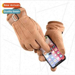 fall winter riding warm glov screen gloves touch Men outdoor