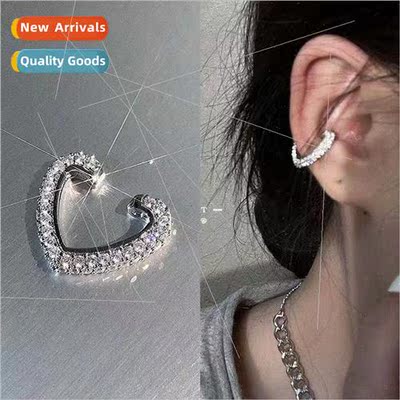 Drilling love ear bone clip female niche hundred wh no ear h
