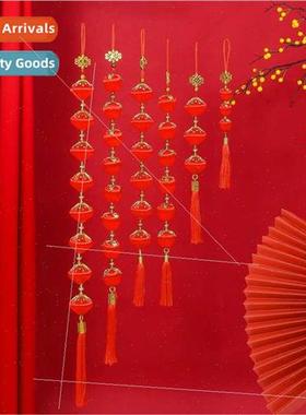 Lantern Festival Decoration Apple Lantern Hanging 2021 Red R