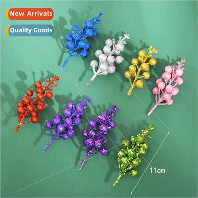 High-grade simulation 11cm Christmas e branches accessories