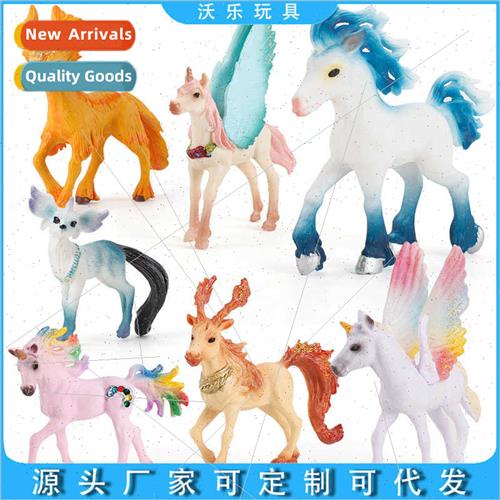 Europe mythological static beast ornament Pegasus unicorn el