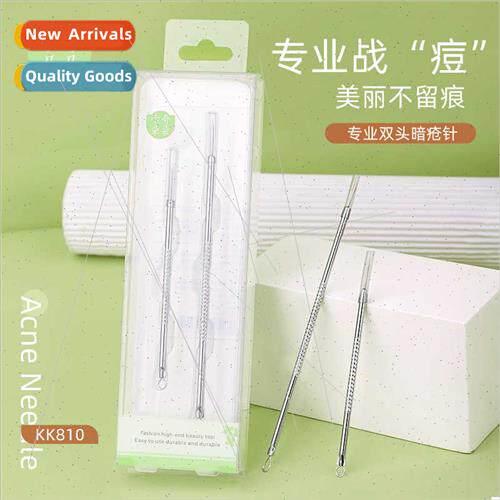 Professional Double Head Acne Needles 2pcs Stainless Steel A