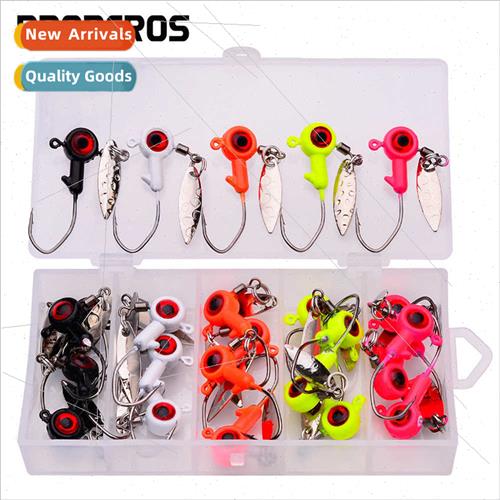 LUYA Lead Head Hooks Weighted Soft Worm Lead Head Hooks Anti