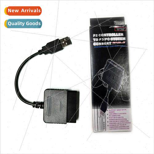PS2 controller to PC computer USB adapter/cable/head PS2 con