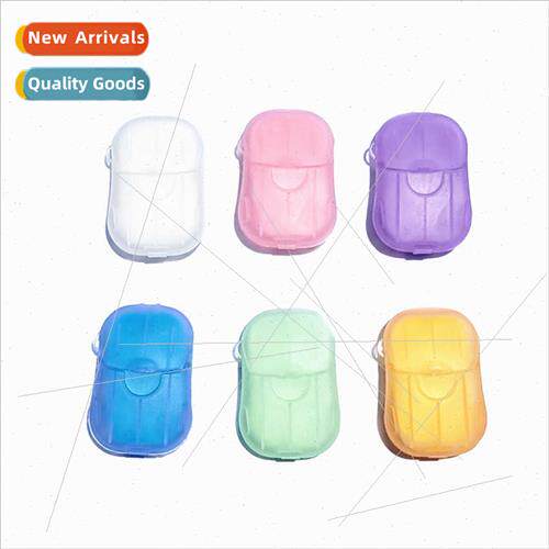 Hotel Travel Disposable Soap Tablets Boxed Soap Paper Portab