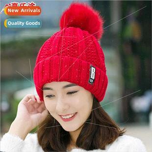 hundred padd fall hat wool hch Korean new winter female Hat