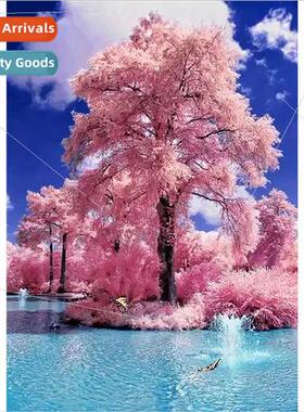 New hand-applied full diamond living room small decorative w