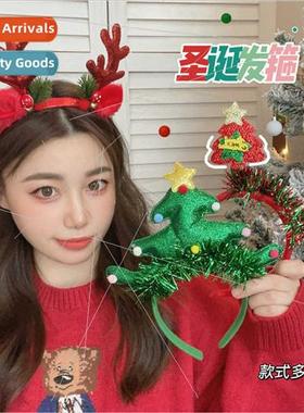 New fall winter Christmas headdress hair bcute sweet wind gi