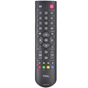 tcl遥控器 原装型号RC2000C02/RC2000C11液晶平板 3D电视机摇控器