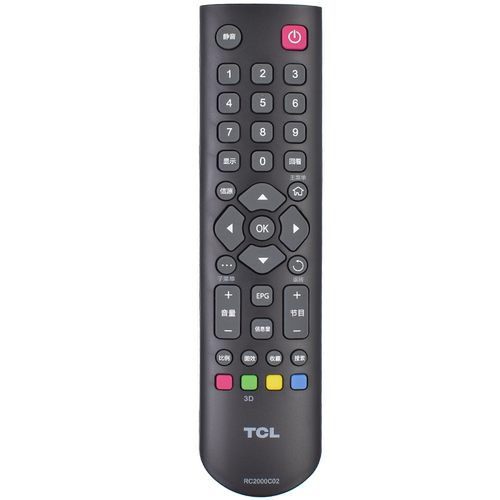 tcl遥控器 原装型号RC2000C02/RC2000C11液晶平板 3D电视机摇控器