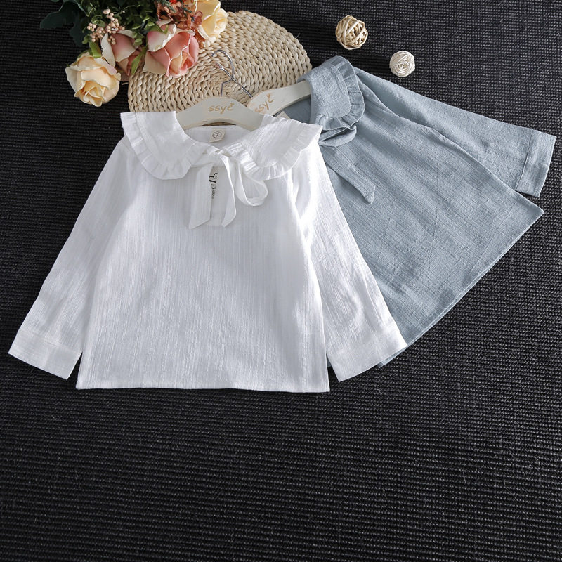 Chemise fille à manche longue - Ref 2085904 Image 3