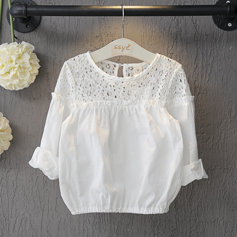 Chemise fille à manche longue - Ref 2084549 Image 3