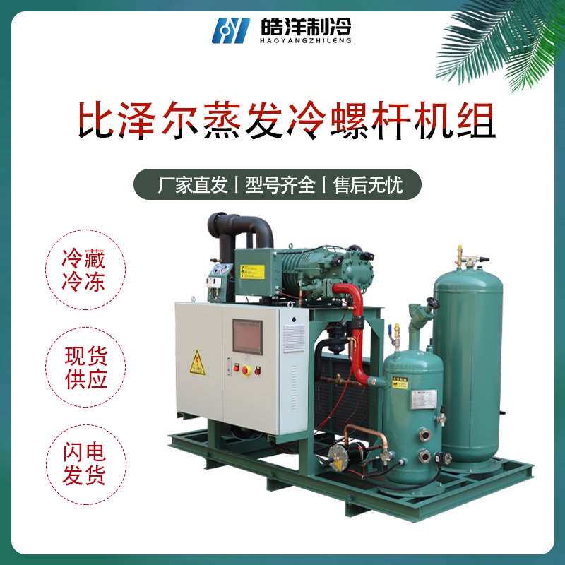 比泽尔螺杆制冷压缩机风冷机组20p25p30p40p50p60p70p80p90p