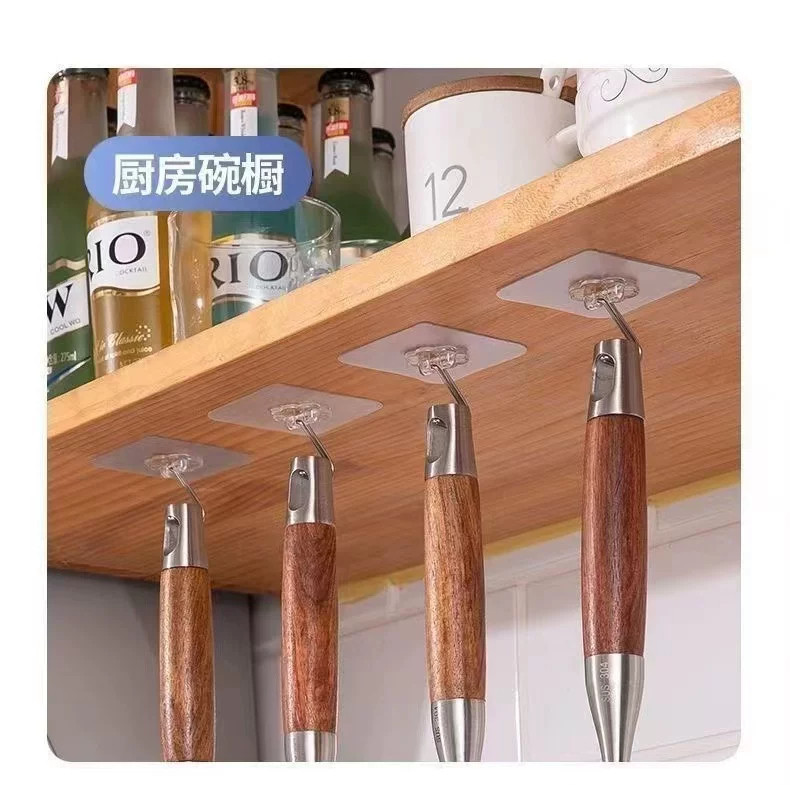 强力粘胶无痕免打孔承重挂钩