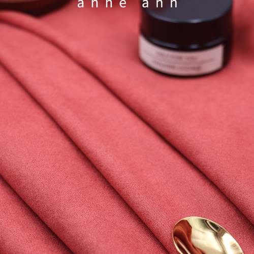 anneann简约翻毛皮手感纯色防水