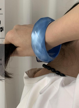 LONSLANACC简约亚克力树脂手镯