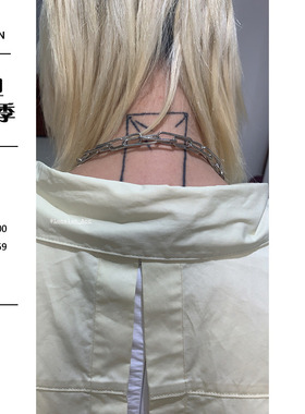 早春风韩国叠戴复古项链吊坠