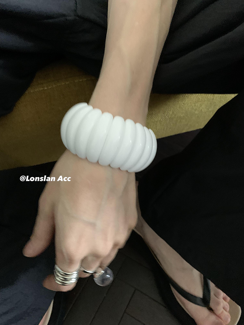 LONSLANACC简约质感亚克力手镯