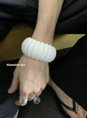 LONSLANACC简约质感亚克力手镯