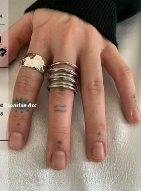 LonslanAcc小众设计简约戒指