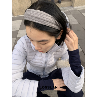 发箍时尚 LONSLAN NEW气质秋冬麻花编织宽版 12.8 头箍 25AW