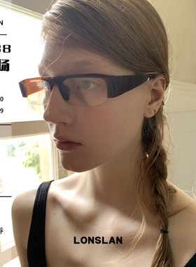 LONSLAN ACC 2026新款帅气miu系书呆子半框眼镜时尚墨镜