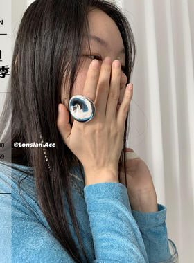 LONSLANACC重工异性造型戒指