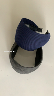 质感坑边简约百搭运动感十足宽边头饰发箍 易梦玲同款 LONSLAN ACC