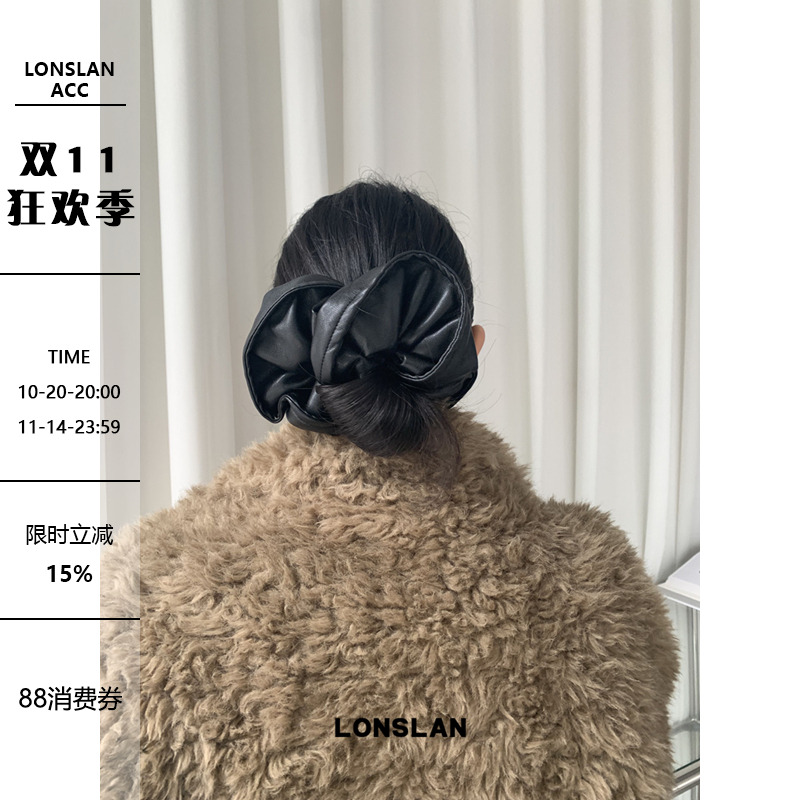 LONSLANACCPU皮大肥肠发绳