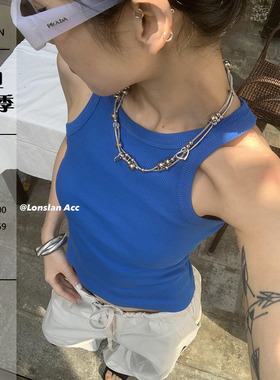 LonslanAcc小众别致扭结项链