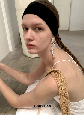 LONSLAN ACC 2024搭配 法式百搭简约柔软弹力发绳发带 时髦好物