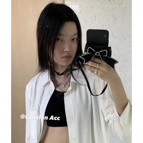 LONSLANiphone可爱蝴蝶结手机壳