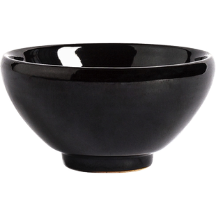 三遍景德镇木叶天目盏吉州窑乌金黑釉茶具建盏茶杯陶瓷主人杯单杯