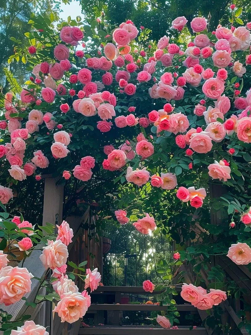 爬藤月季特大四季开花藤本月季蔷薇花苗爬藤庭院大花阳台花卉盆栽 家庭/个人清洁工具 围裙套装 原图主图